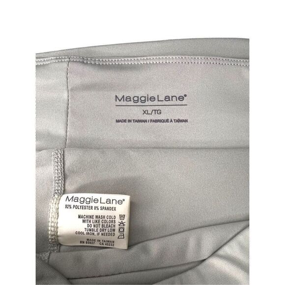 Maggie Lane Women’s XL Golf Flat Front Knit Skort Sage Green NEW - Picture 6 of 7
